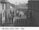 Bull Hotel yard at the Horse Fair Bull Hotel yard at the Horse Fair