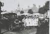 Friskney's buses in the Market Place. Friskney's buses in the Market Place.