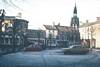 General View of the Market Place and the Stanhope monument. General View of the Market Place and the Stanhope monument.